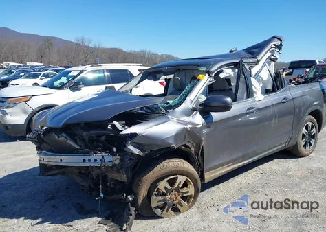 2020 Honda Ridgeline Awd Rtl from USA, damaged, VIN 5FPYK3F54LB028897